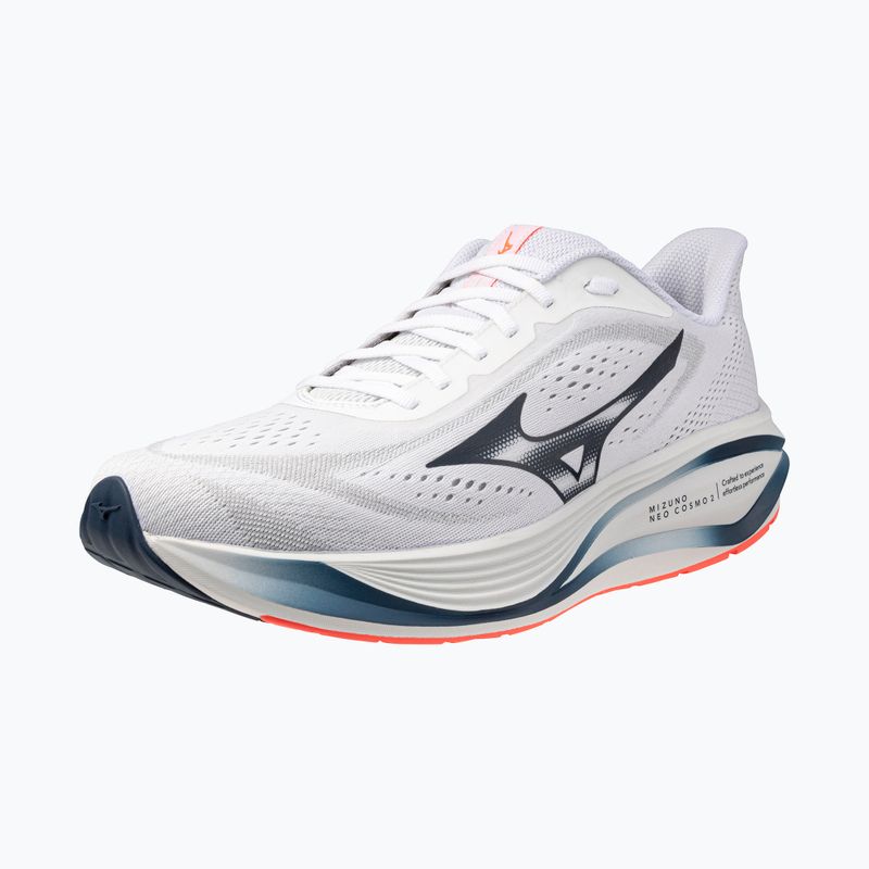 Pánske bežecké topánky Mizuno Neo Cosmo 2 white/dress blues/neon flame 3