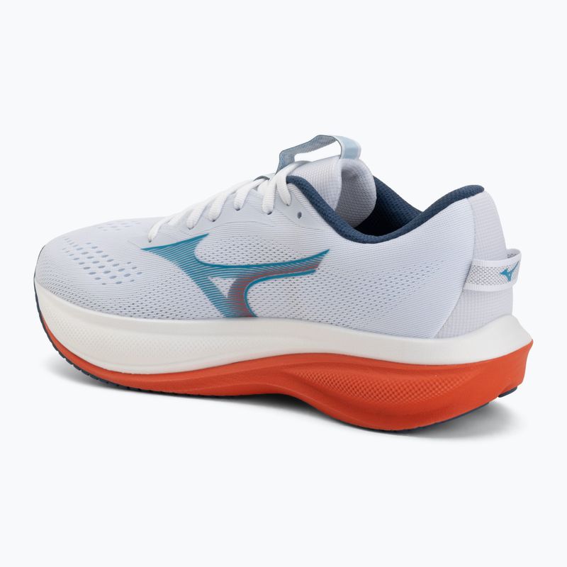 Pánske bežecké topánky Mizuno Wave Rider 30 white/blue jewel/orange 3