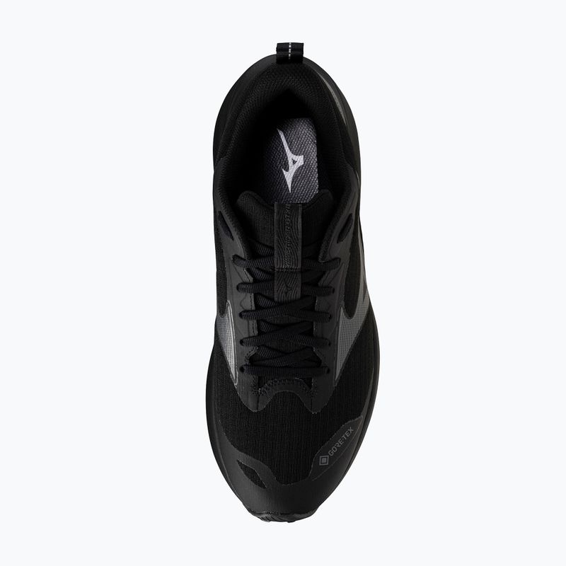 Pánske bežecké topánky Mizuno Wave Rider GTX 4 Black/Black Sand 3