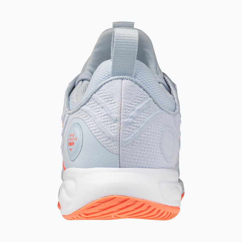 Dámske volejbalové topánky Mizuno Wave Luminous Elite blue finch/lava orange/flamingo coral 3