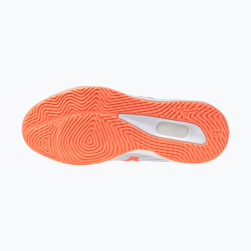 Dámske volejbalové topánky Mizuno Wave Luminous Elite blue finch/lava orange/flamingo coral 4