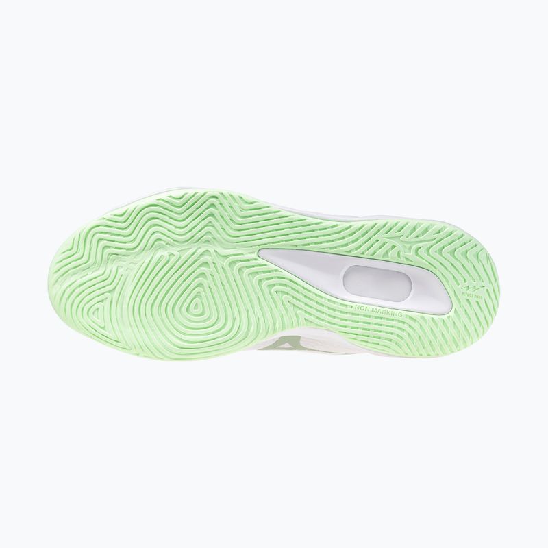 Dámske volejbalové topánky Mizuno Wave Luminous Pro white/aqua gray/ambrosia 4