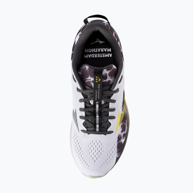 Pánske bežecké topánky Mizuno Wave Rider 30 Amsterdam white/black 5