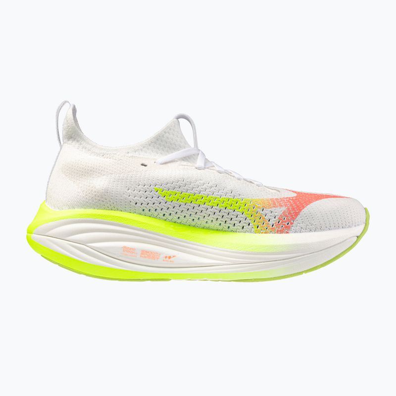 Dámske bežecké topánky Mizuno Neo Vista 3 white/flamingo coral/lime pulp 2