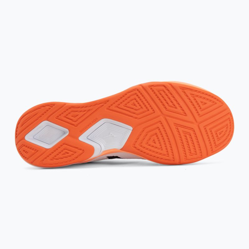 Hádzanárske topánky Mizuno Wave Stealth Pro white/black/flamingo coral 4