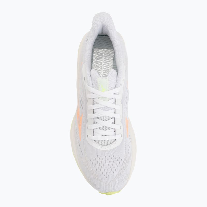 Dámske bežecké topánky Mizuno Neo Cosmo 2 white/flamingo coral/lime pulp 5