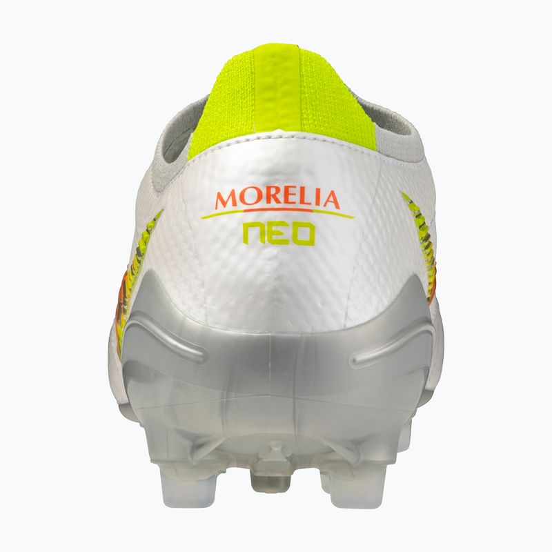 Kopačky  Mizuno Morelia Neo V β Japan AG white/lava orange/evening primrose 3