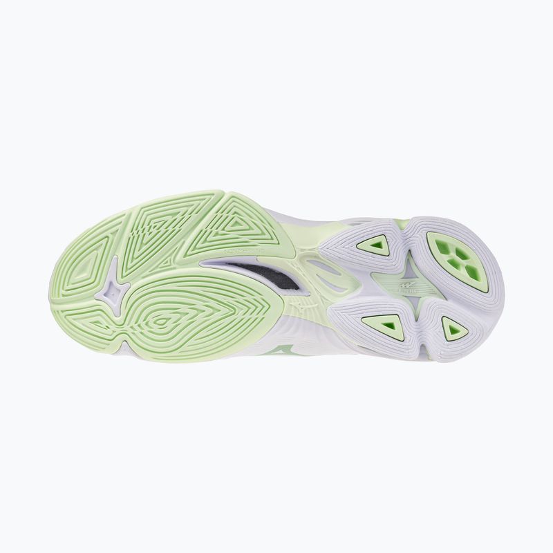Dámske volejbalové topánky Mizuno Wave Lightning Pro white/aqua gray/ambrosia 4