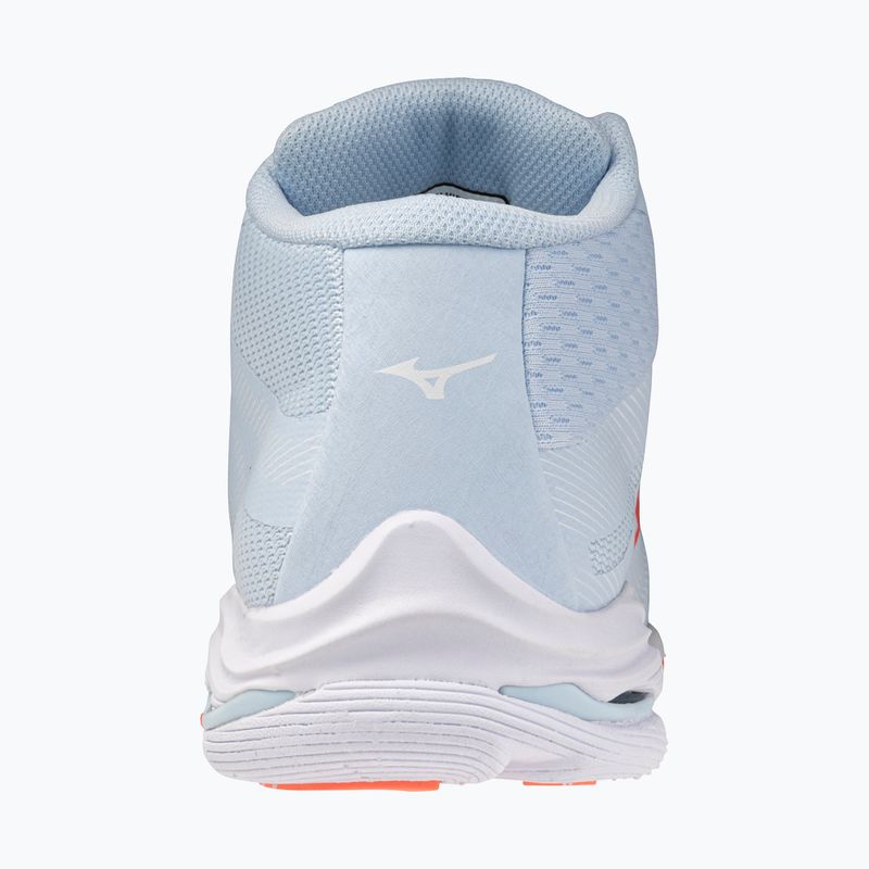 Dámske volejbalové topánky Mizuno Wave Lightning Pro Mid blue finch/lava orange/flamingo coral 3