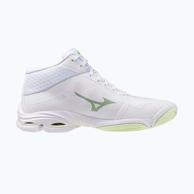 Dámske volejbalové topánky Mizuno Wave Lightning Pro Mid white/aqua gray/ambrosia 2