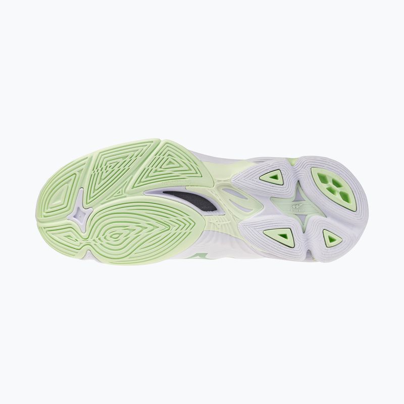 Dámske volejbalové topánky Mizuno Wave Lightning Pro Mid white/aqua gray/ambrosia 4