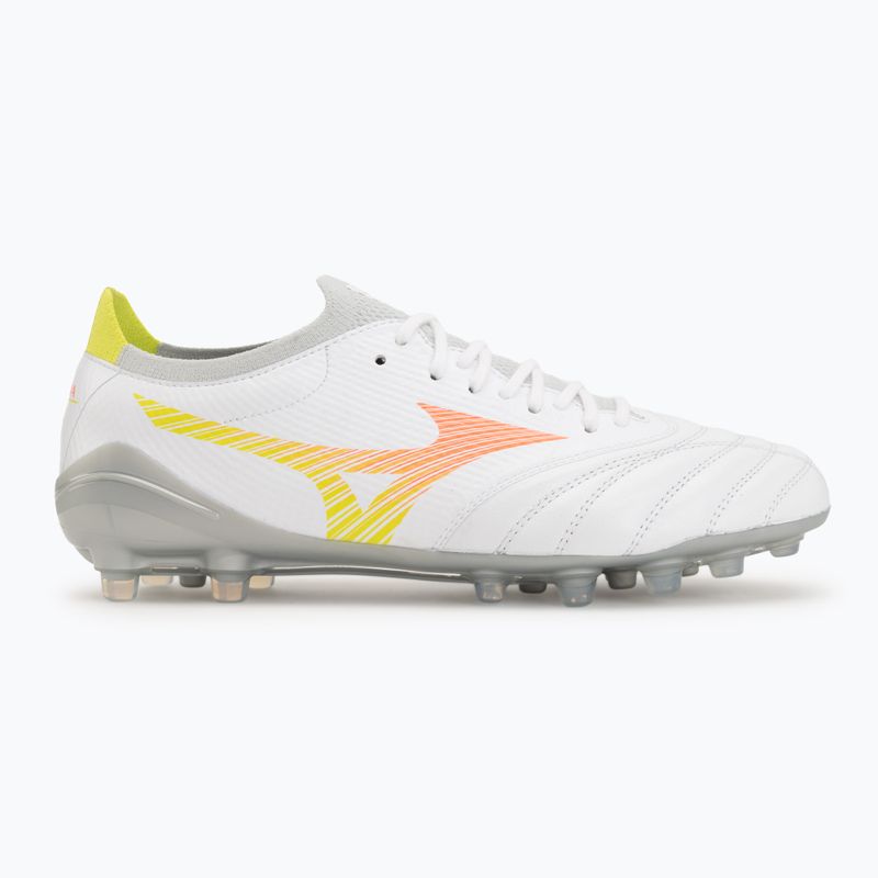 Kopačky  Mizuno Morelia Neo V β Pro AG white/lava orange/evening primrose 2