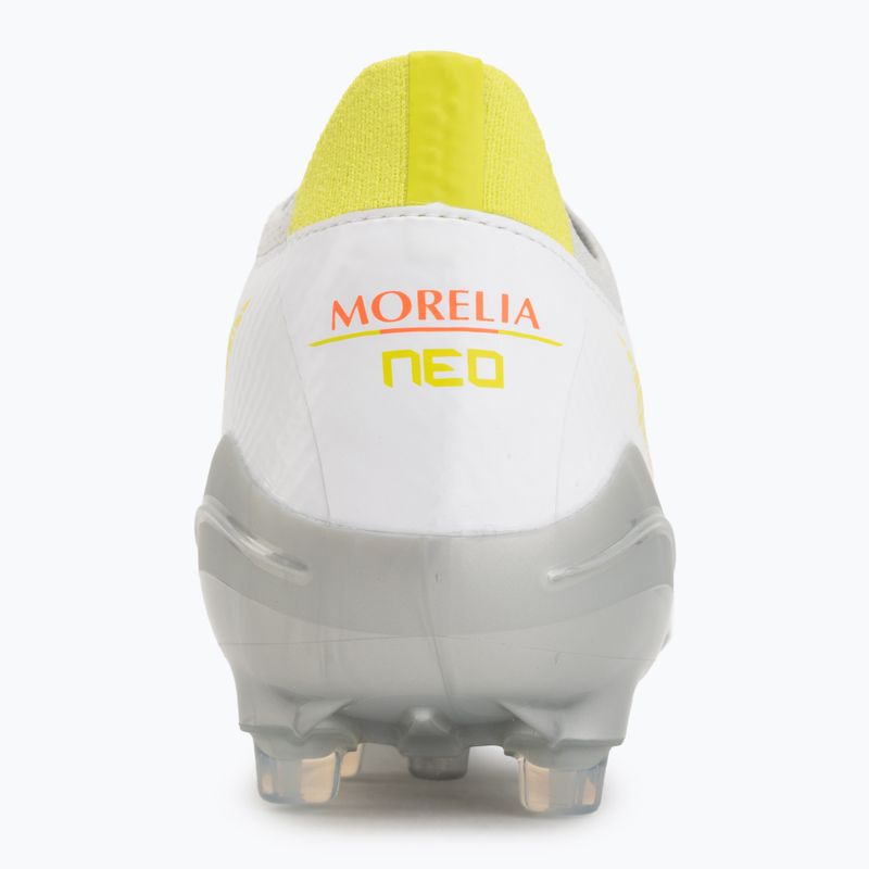 Kopačky  Mizuno Morelia Neo V β Pro AG white/lava orange/evening primrose 6