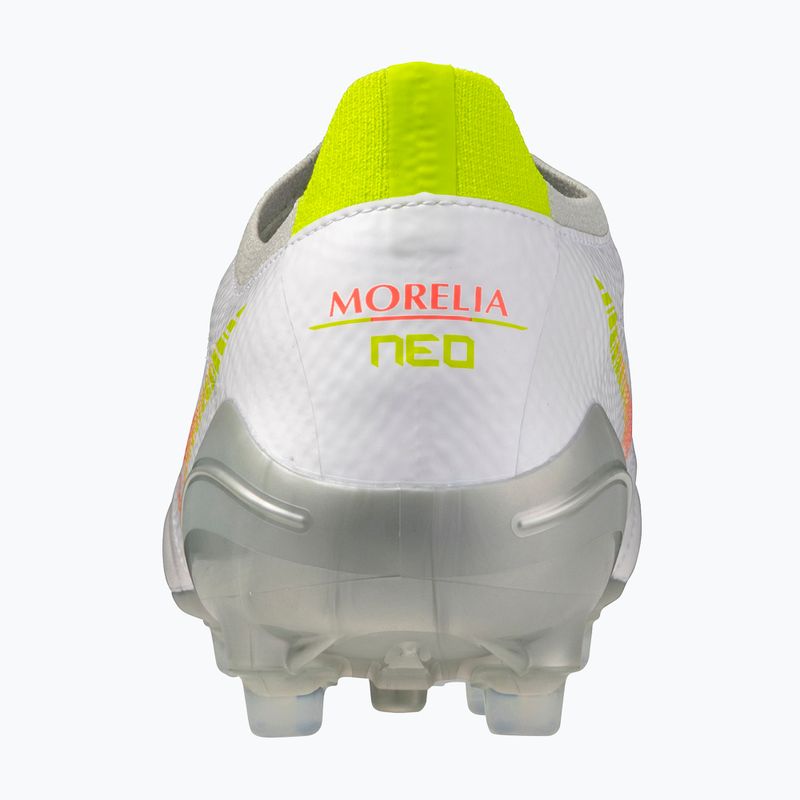 Kopačky  Mizuno Morelia Neo V β Pro AG white/lava orange/evening primrose 3