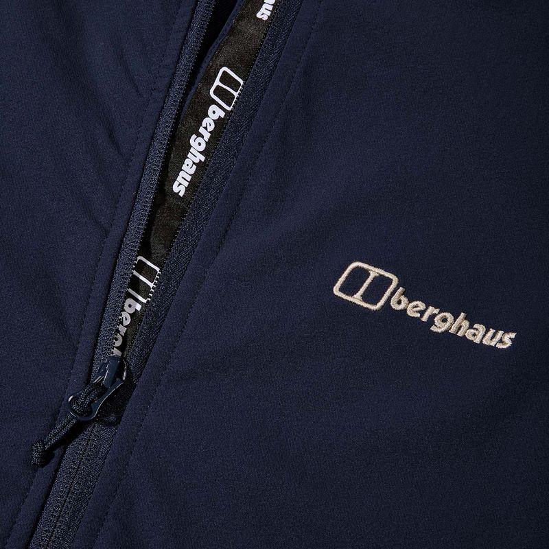 Pánska softshellová bunda Berghaus Skelbo dark blue 7