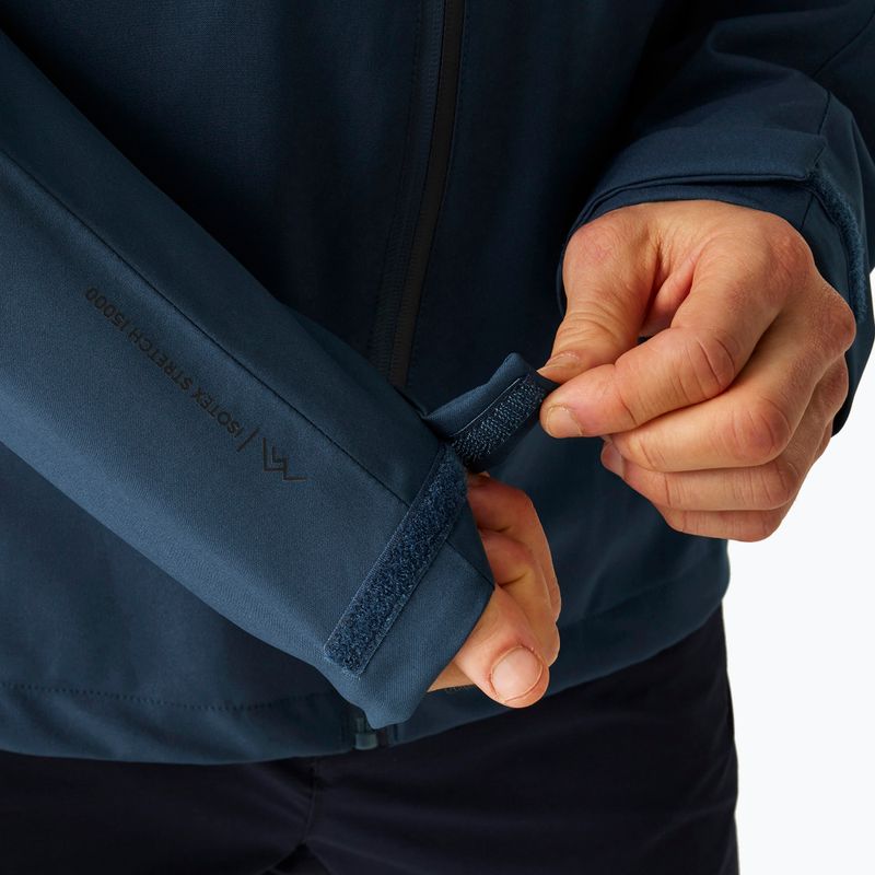 Pánska softshellová bunda REGATTA Birchdale II moonlight denim/navy 8