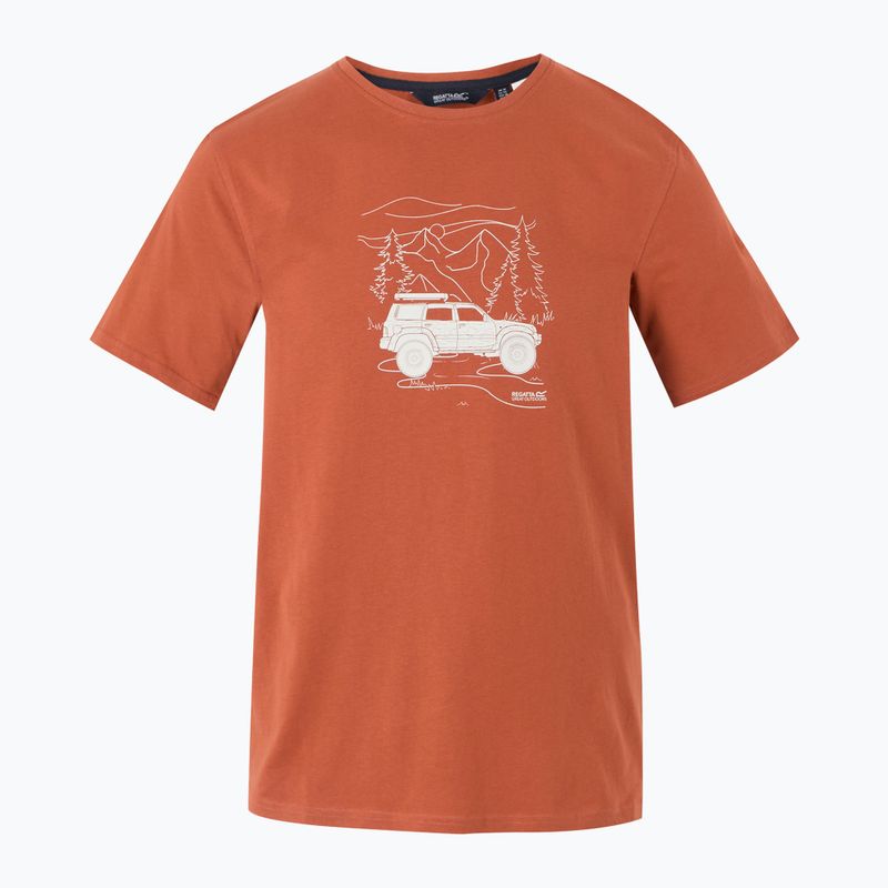 Pánske tričko Regatta ClineIX baked clay jeep 5