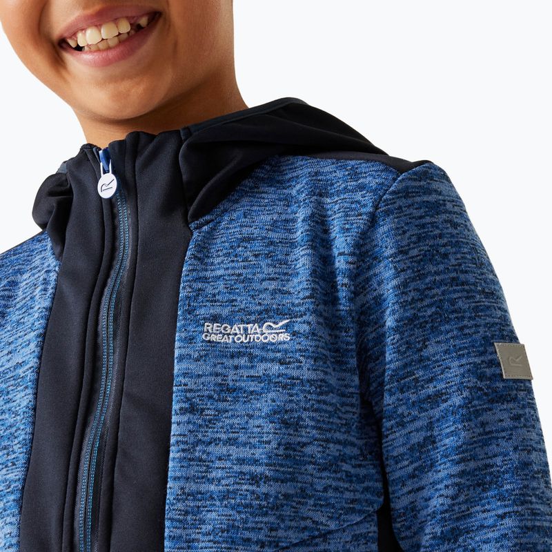 Detská fleecová mikinaREGATTA Dissolver X olympian blue/navy 4