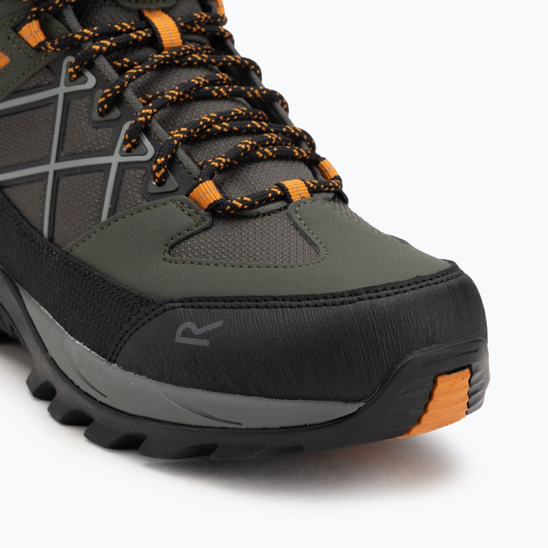 Pánske trekové topánky REGATTA Samaris III dark khaki/fox 7