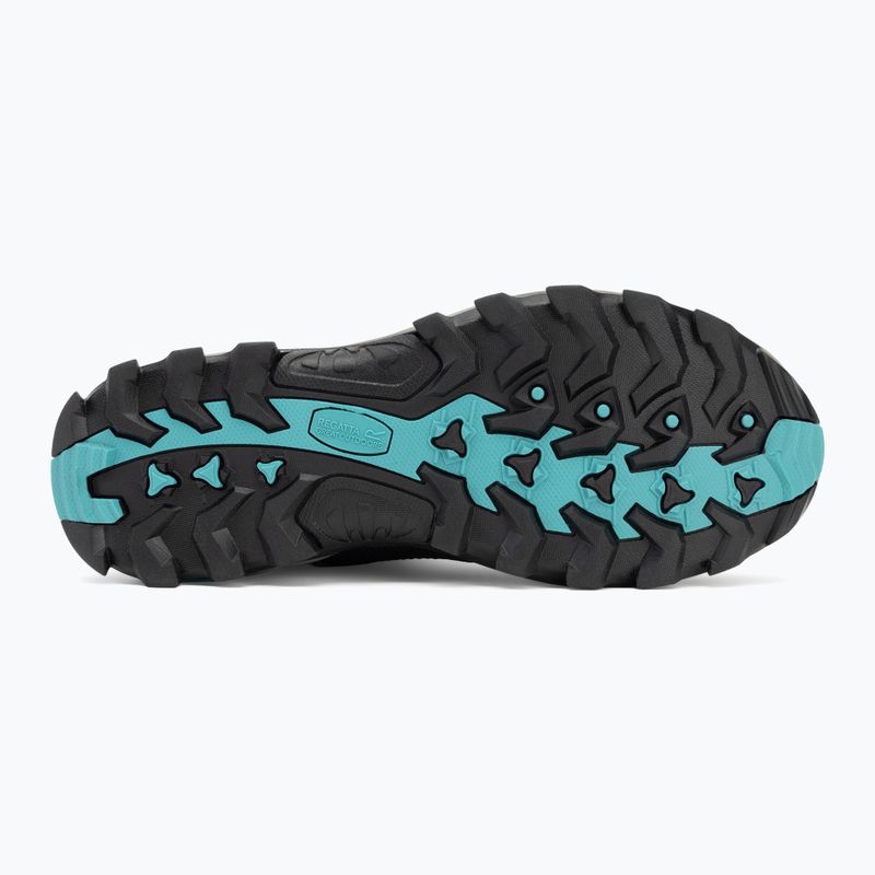Dámske trekové topánky REGATTA Samaris III Low seal grey/turquoise 4