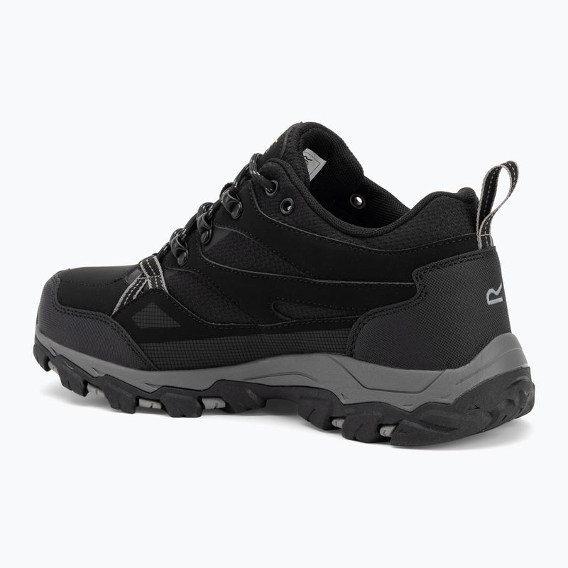 Pánske trekové topánky REGATTA Holcombe III Low black/granite 3