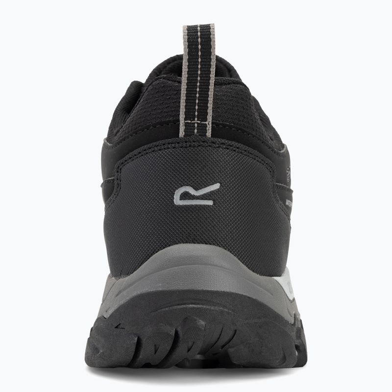Pánske trekové topánky REGATTA Holcombe III Low black/granite 6