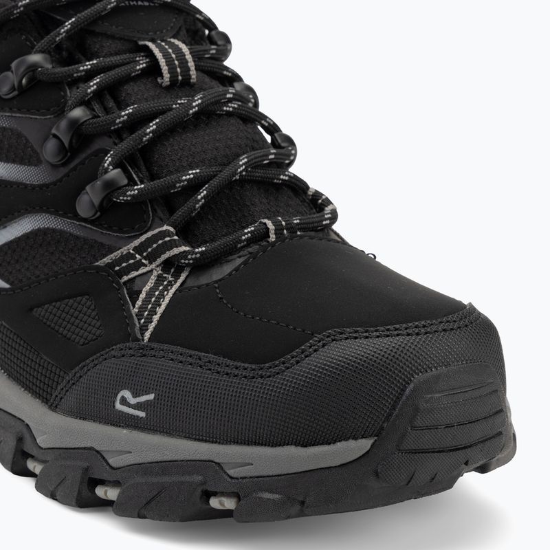 Pánske trekové topánky REGATTA Holcombe III Low black/granite 7