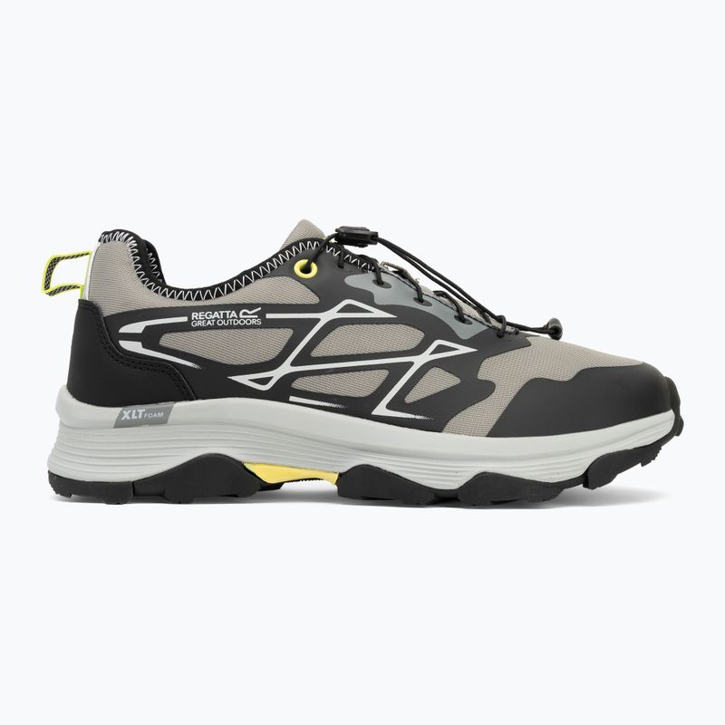 Pánske trekové topánky REGATTA Blaze grey/black/lime 2