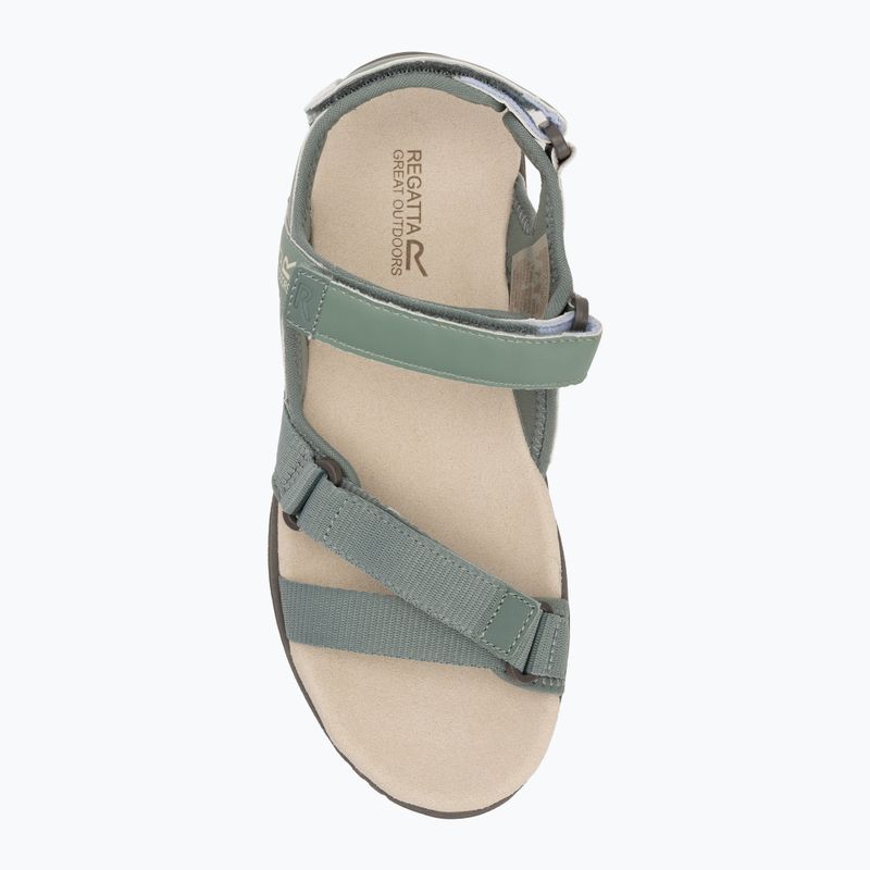 Dámske sandále REGATTA Santa Clara II glacier green /light vanilla 5