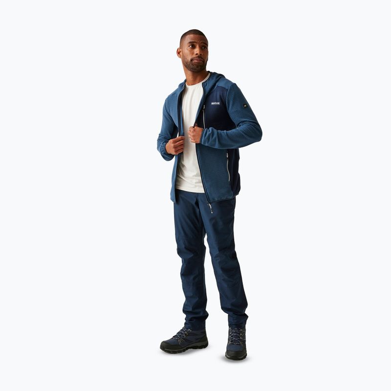 Pánska mikina REGATTA Lakewright moonlight denim/navy 2