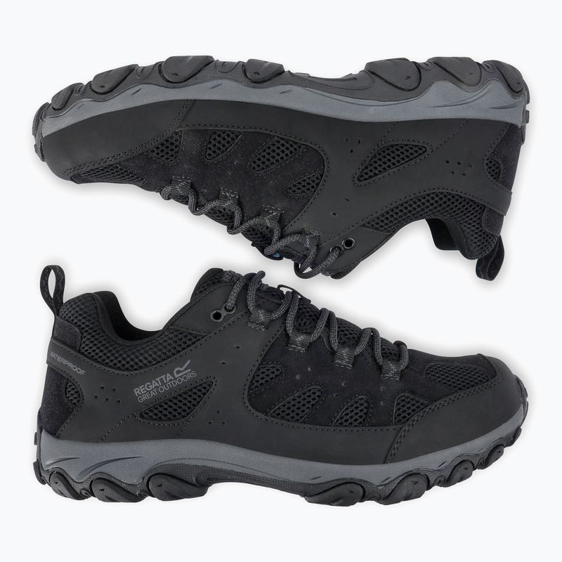 Pánske trekingové topánky REGATTA Edgepoint IV Low black/granite 5