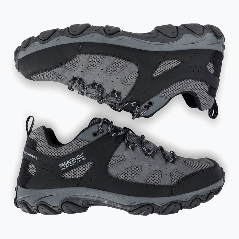 Pánske trekingové topánky REGATTA Edgepoint IV Low granite/dark steel 5