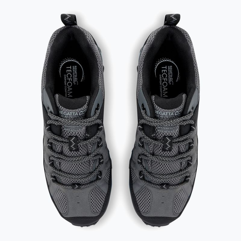 Pánske trekingové topánky REGATTA Edgepoint IV Low granite/dark steel 6