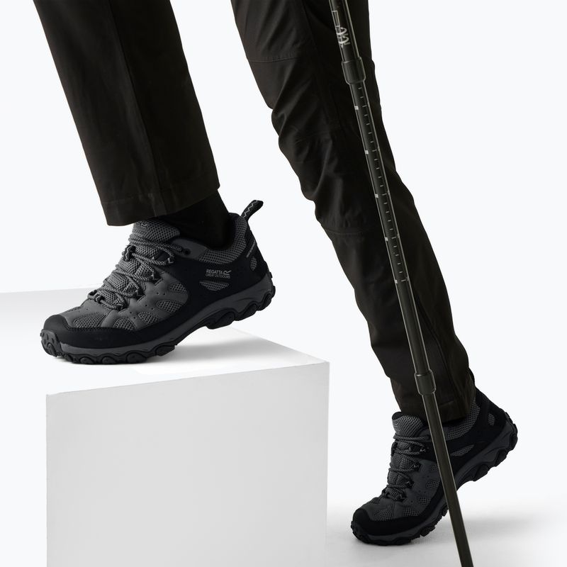 Pánske trekingové topánky REGATTA Edgepoint IV Low granite/dark steel 9