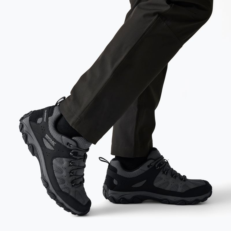 Pánske trekingové topánky REGATTA Edgepoint IV Low granite/dark steel 10