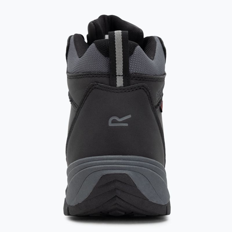 Pánske turistické topánky REGATTA Amble black/rio red 6