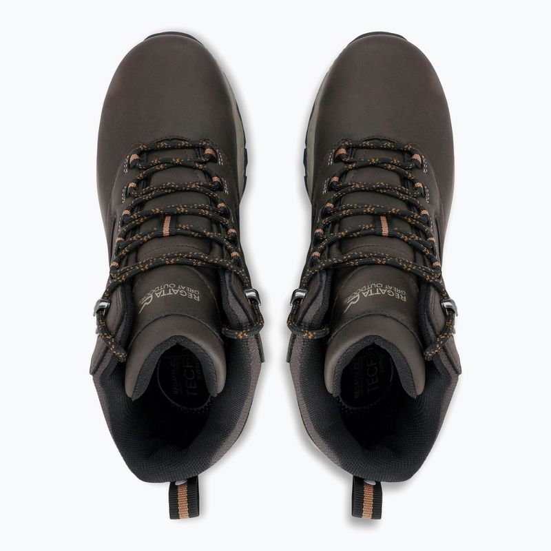 Pánske turistické topánky REGATTA Amble peat/tan 13