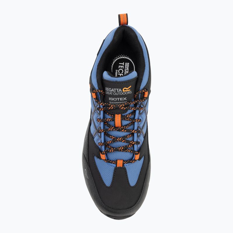 Pánske trekové topánky REGATTA Samaris III Low olympian blue/black/tango 5