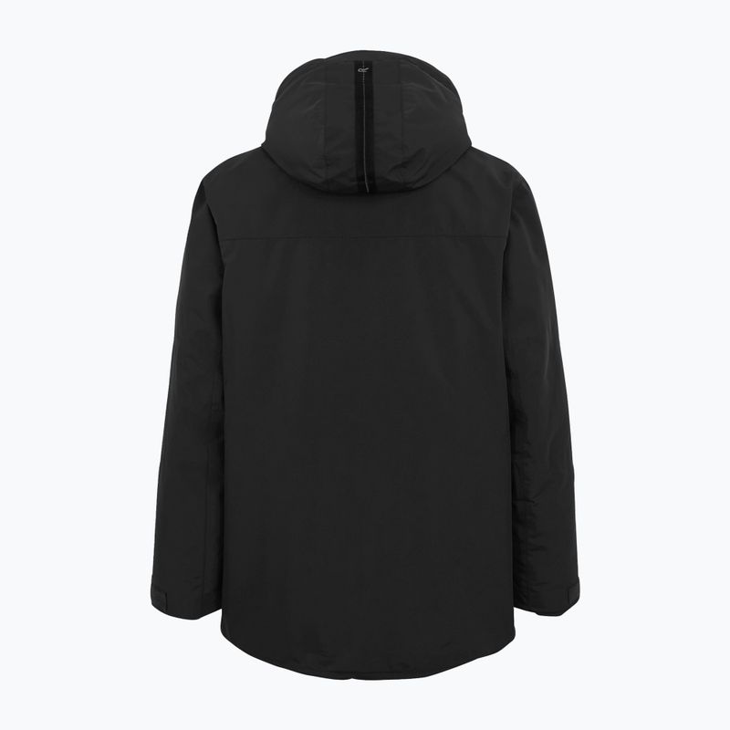 Pánska bunda do dažďa REGATTA brown black 11