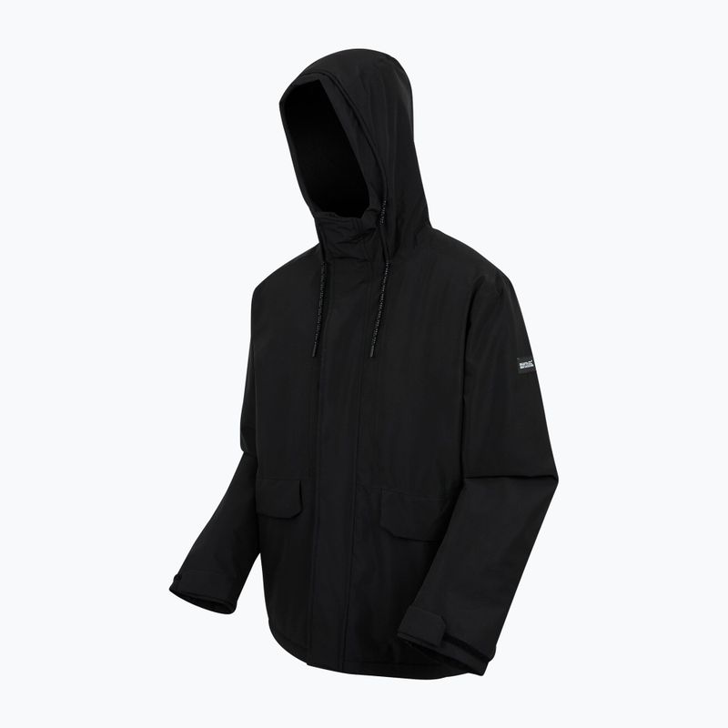 Pánska bunda do dažďa REGATTA Sterlings black 11