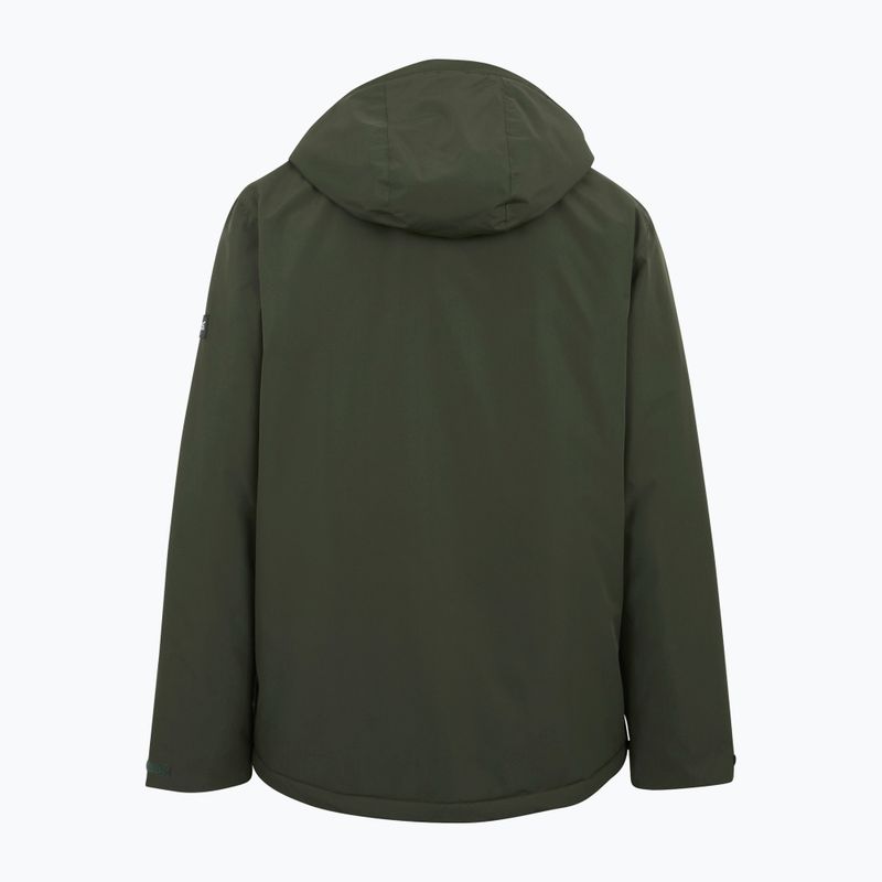 Pánska bunda do dažďa REGATTA Sterlings dark khaki/black 10