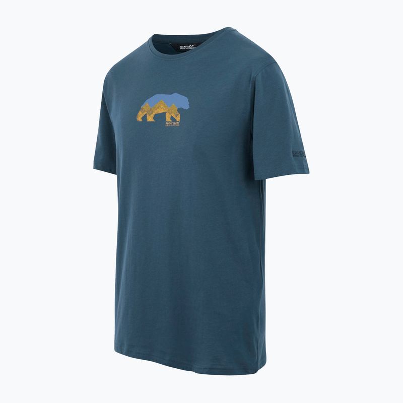 Pánske tričko REGATTA ClineIX moonlight denim bear 7