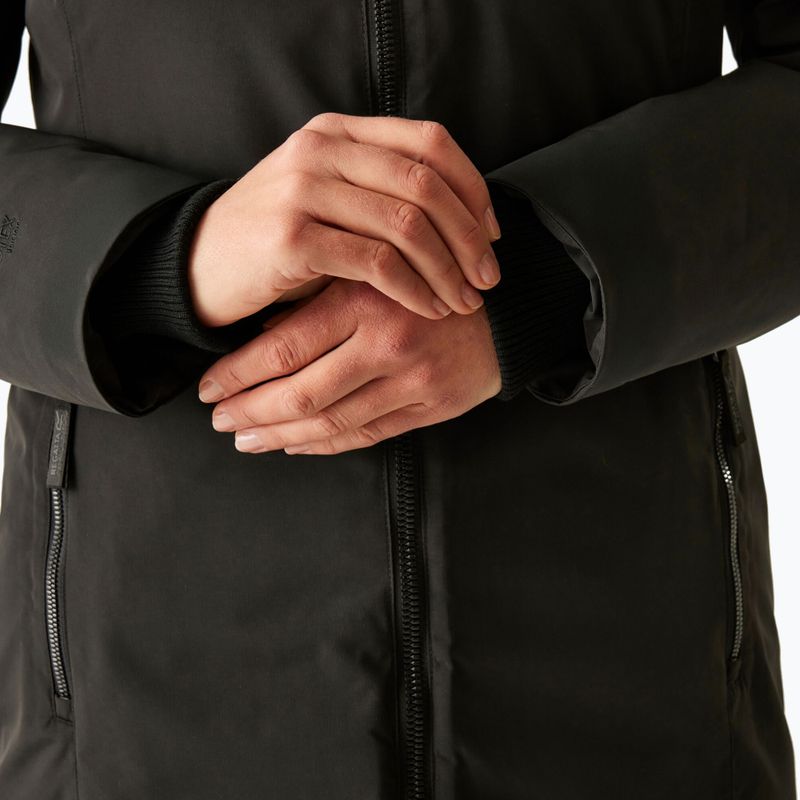 Dámska nepremokavá bunda REGATTA brown black/mocha 6