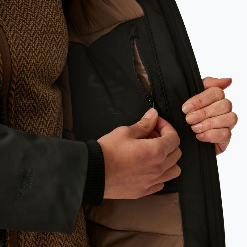 Dámska nepremokavá bunda REGATTA brown black/mocha 9