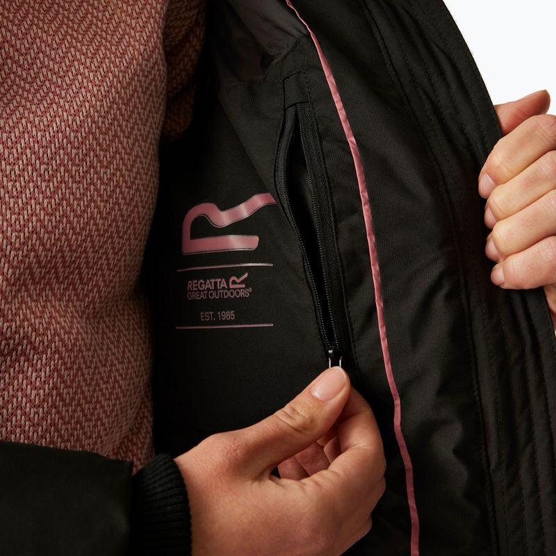 Dámsky zateplený kabát REGATTA Ujeane black 9