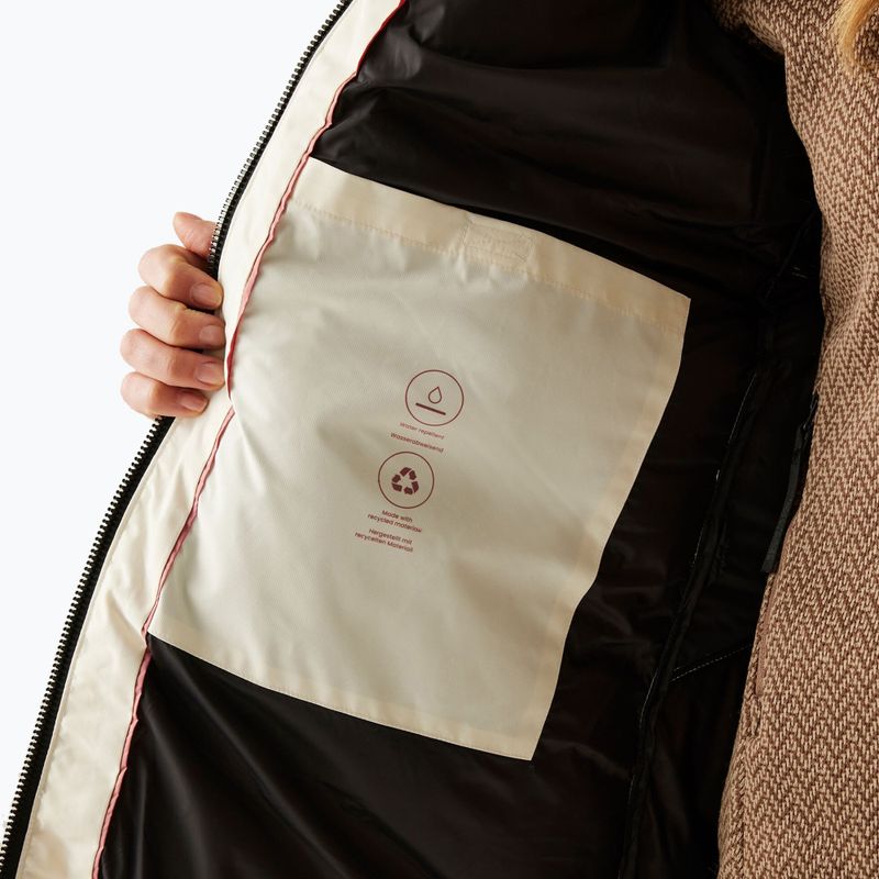 Dámsky zateplený kabát REGATTA Ujeane stone white/black 8