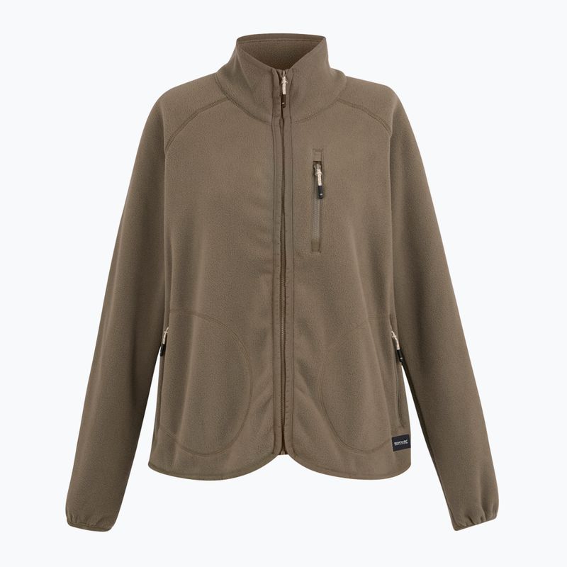 Dámska fleecová mikina REGATTA Frankie Full Zip mocha 6