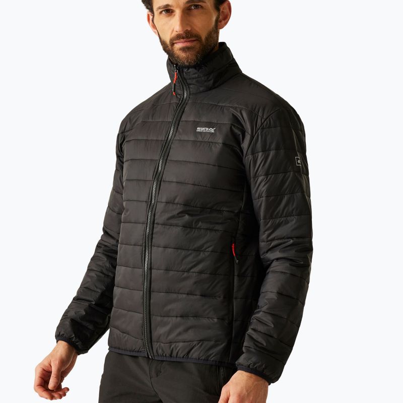 Pánska bunda 3v1 REGATTA Wentwood dark maroon/black 8