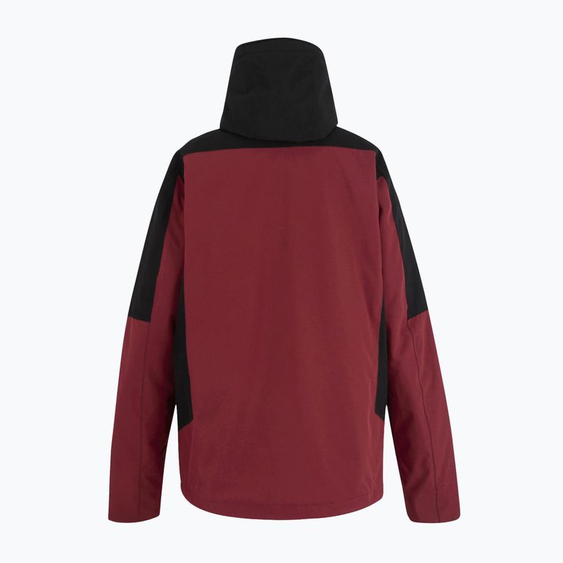 Pánska bunda 3v1 REGATTA Wentwood dark maroon/black 10