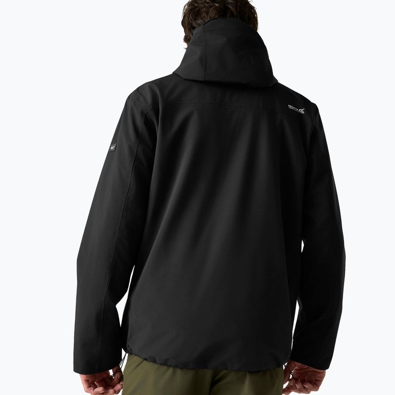 Pánska bunda 3v1 REGATTA Coriver 3in1 2026 black/black 3